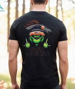 Denver Broncos Grinch Haters Gonna Hate T Shirt