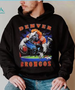 Denver Broncos NFL Team Uncommon Thunder let’s ride mascot t shirt