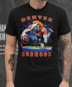 Denver Broncos NFL Team Uncommon Thunder let’s ride mascot t shirt