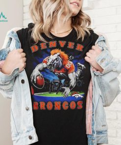 Denver Broncos NFL Team Uncommon Thunder let’s ride mascot t shirt