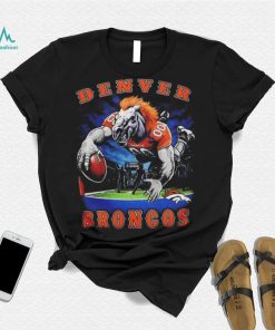 Denver Broncos NFL Team Uncommon Thunder let’s ride mascot t shirt