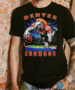 Denver Broncos NFL Team Uncommon Thunder let’s ride mascot t shirt