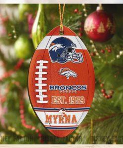 Denver Broncos Ornaments, Nfl Christmas Decorations