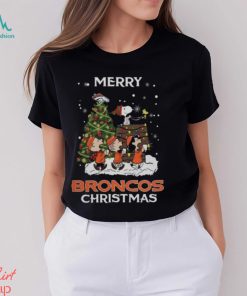 Denver Broncos Snoopy Family Christmas Shirt