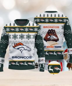 Denver Broncos Ugly Christmas Sweater Special Gift For Real Fans