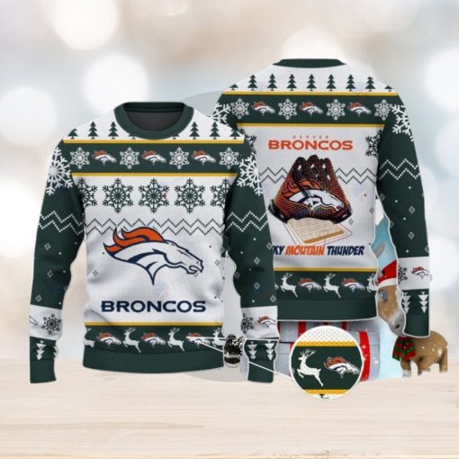 Denver Broncos Ugly Christmas Sweater Special Gift For Real Fans