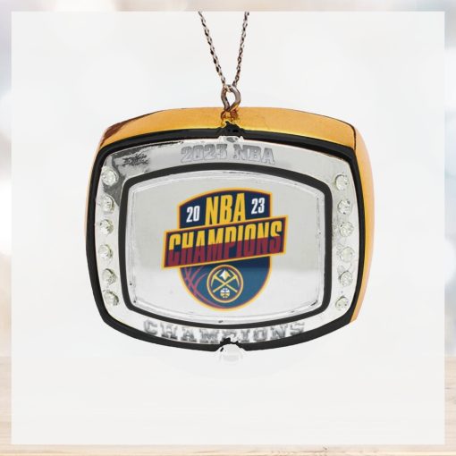 Denver Nuggets 2023 NBA Champions Ring Ornament