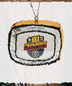 Denver Nuggets 2023 NBA Champions Ring Ornament