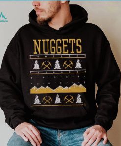 Denver Nuggets Holiday Crewneck Shirt