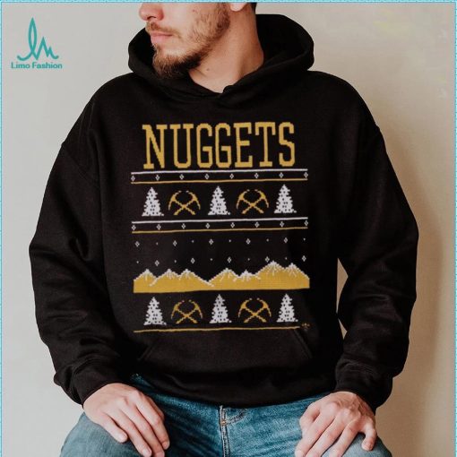 Denver Nuggets Holiday Crewneck Shirt