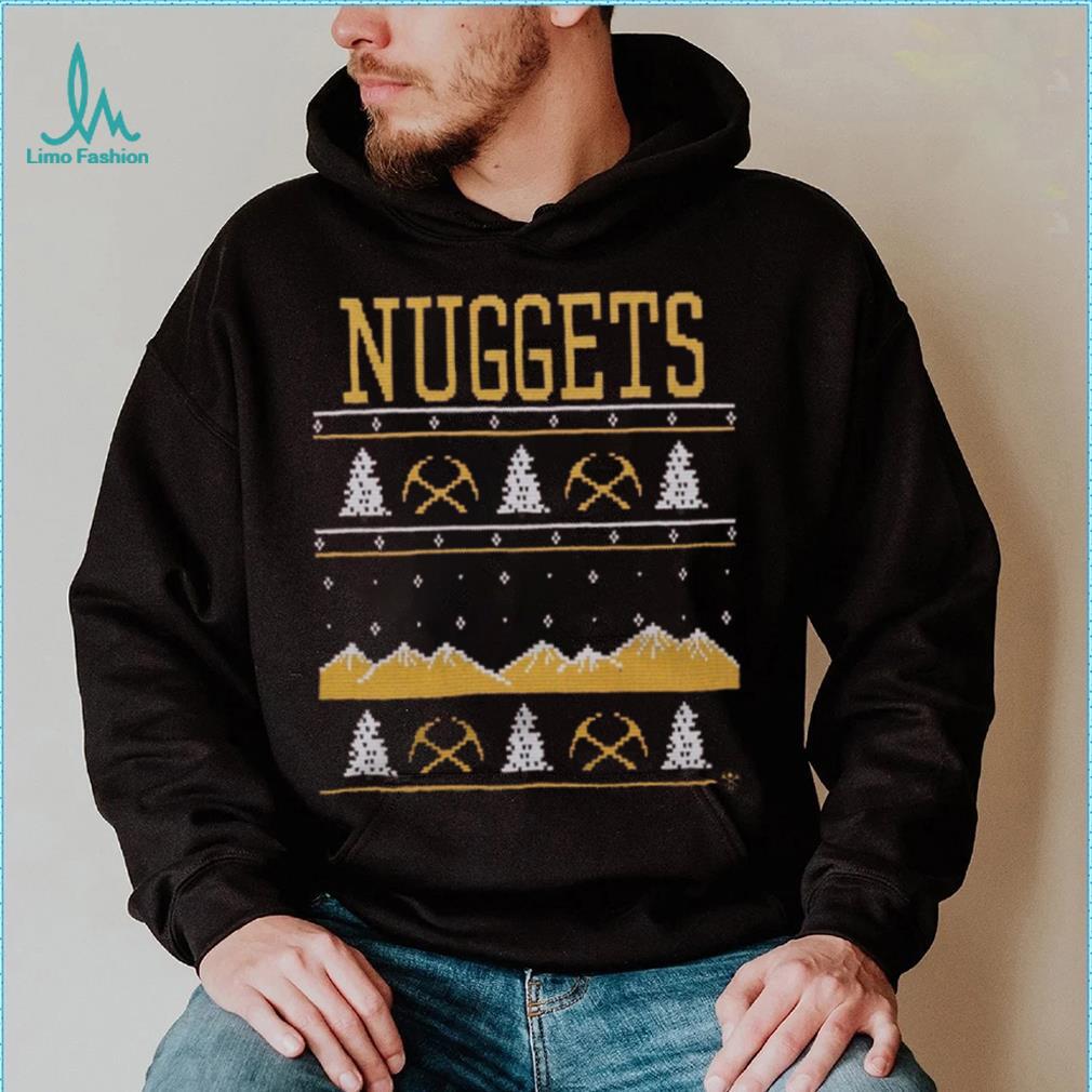 Denver Nuggets Holiday Crewneck Shirt Denver Nuggets Holiday Crewneck Shirt