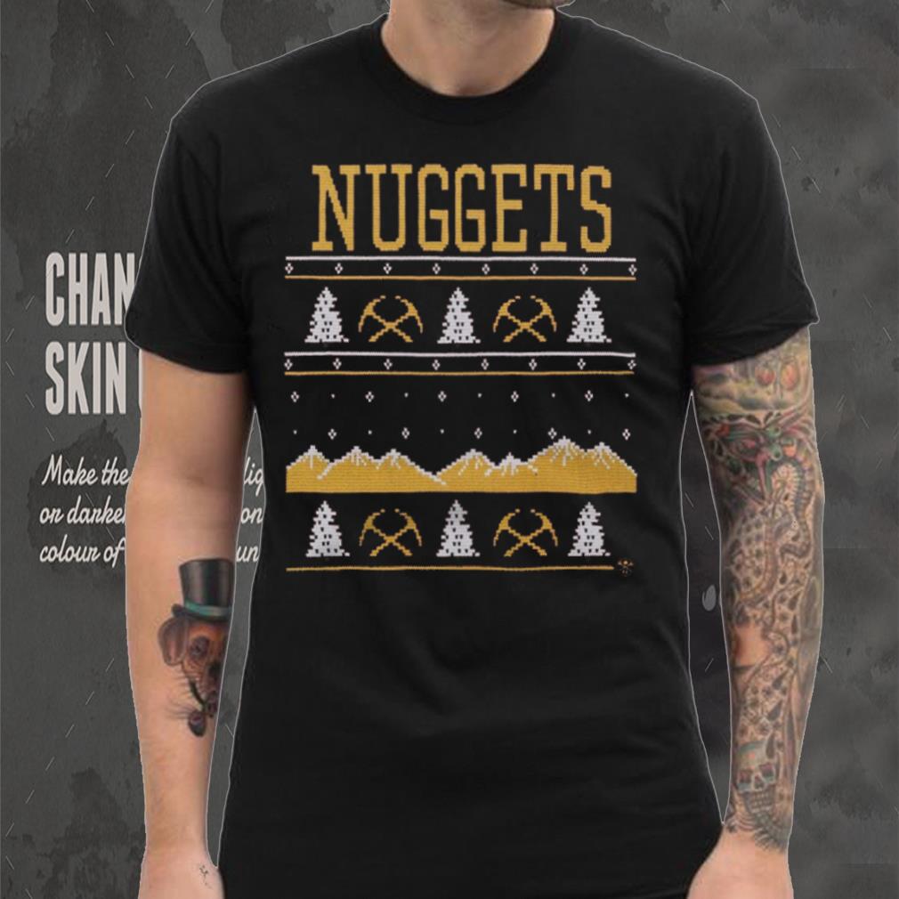 Denver Nuggets Holiday Crewneck Shirt Denver Nuggets Holiday Crewneck Shirt