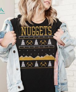 Denver Nuggets Holiday Crewneck Shirt