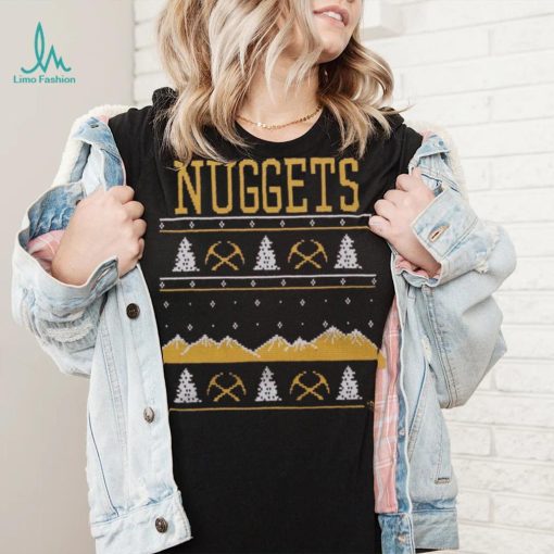 Denver Nuggets Holiday Crewneck Shirt