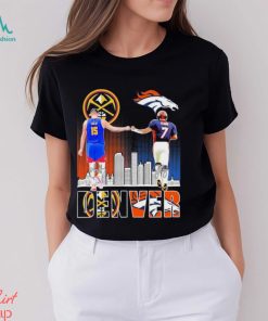 Denver Sports Nikola Jokic and John Albert Elway Jr signatures Shirt