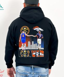 Denver Sports Nikola Jokic and John Albert Elway Jr signatures Shirt
