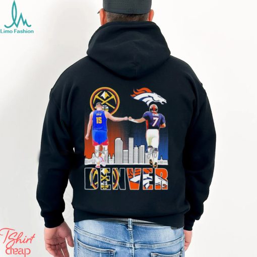 Denver Sports Nikola Jokic and John Albert Elway Jr signatures Shirt
