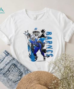 Derrick Barnes number 55 Detroit Lions football player pose gift shirt