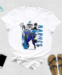 Derrick Barnes number 55 Detroit Lions football player pose gift shirt