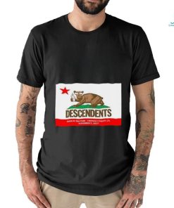 Descendents Punk In The Park Orange County California Nov 5, 2023 poster shirt