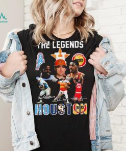 Deshaun Watson Hakeem Olajuwon Nolan Ryan The Legends Houston Sports Teams Signatures Shirt