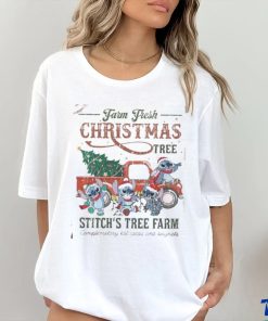 Design Retro Stitch Christmas Tree Farm Shirt