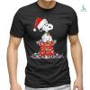 Design Snoopy Hat Santa Chimney Light Christmas Shirt