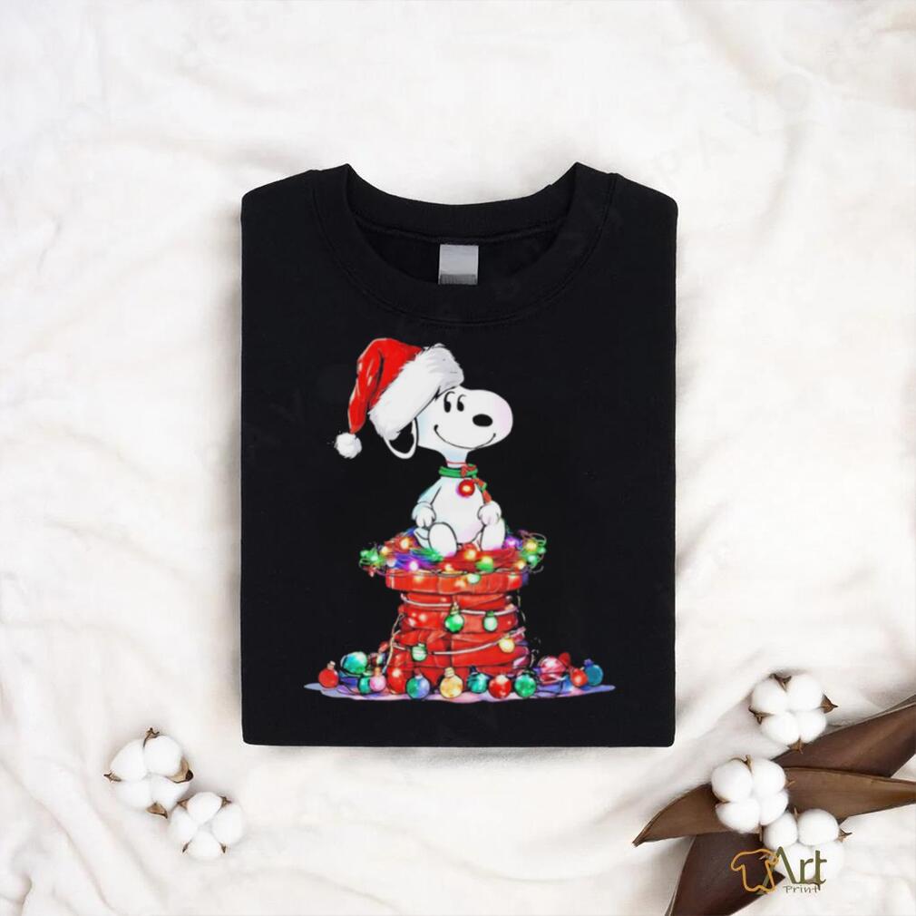 Design Snoopy Hat Santa Chimney Light Christmas Shirt Design Snoopy Hat Santa Chimney Light Christmas Shirt