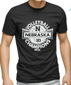 Design Volleyball Nebraska Big Champions 2023 Shirt