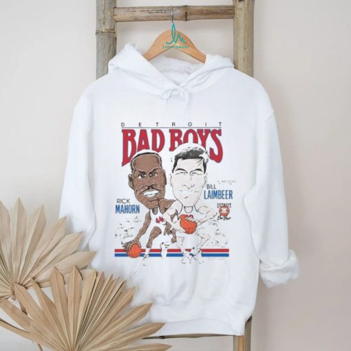 Detroit Bad Boys Mahorn Bill Laimbeer T shirt