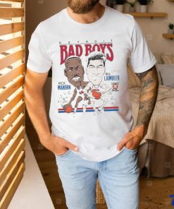 Detroit Bad Boys Mahorn Bill Laimbeer T shirt