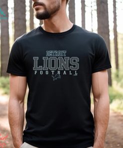 Detroit Lions Football Wordmark T Shirt