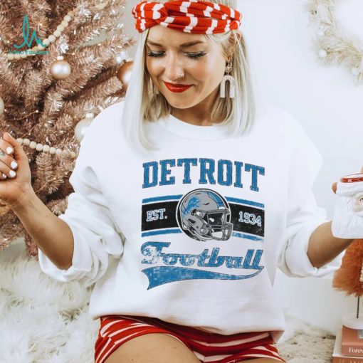 Detroit Lions Gameday Couture Women’s Snow Wash Oversized T Shirt