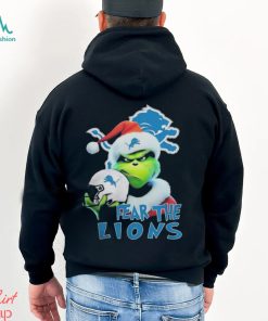 Detroit Lions Grinch Fear The Christmas 2023 Shirt