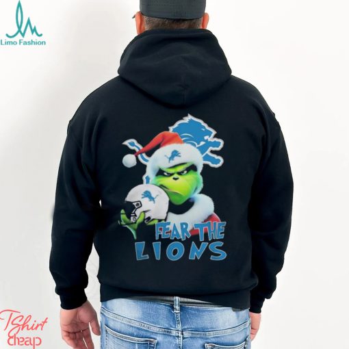 Detroit Lions Grinch Fear The Christmas 2023 Shirt
