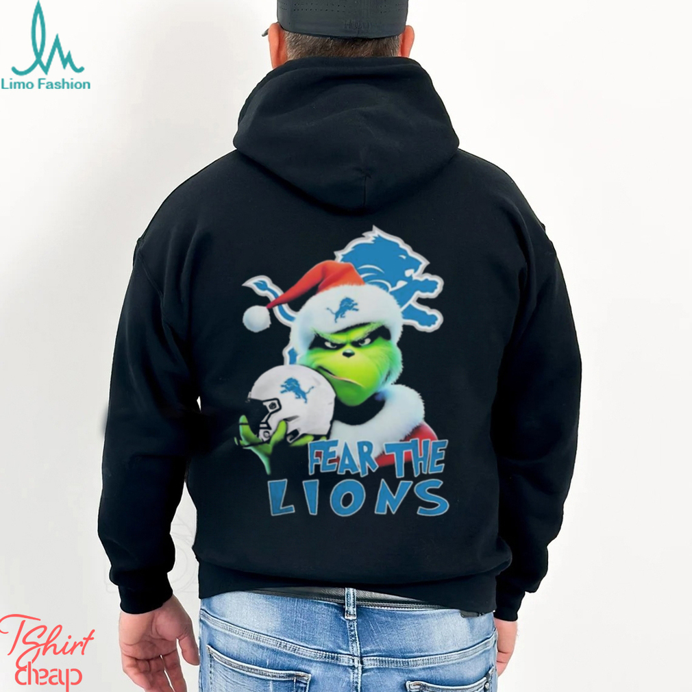 Detroit Lions Grinch Fear The Christmas 2023 Shirt Detroit Lions Grinch Fear The Christmas 2023 Shirt