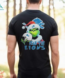 Detroit Lions Grinch Fear The Christmas 2023 Shirt