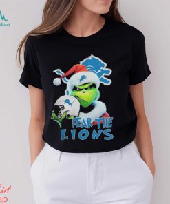 Detroit Lions Grinch Fear The Christmas 2023 Shirt