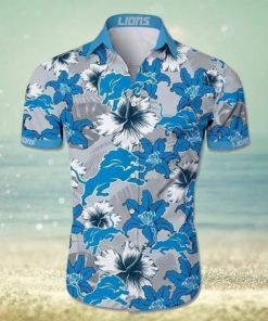 Detroit Lions Hawaiian Aloha Shirt Limited Edition Gift Hawaiian Shirt