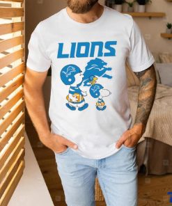 Detroit Lions NFL Snoopy And Charlie Brown Peanuts Shirt
