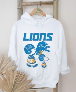 Detroit Lions NFL Snoopy And Charlie Brown Peanuts Shirt