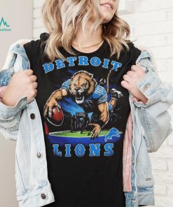 Detroit Lions NFL Team Defend mascot t shirt