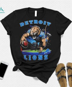 Detroit Lions NFL Team Defend mascot t shirt