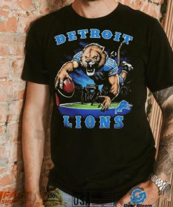 Detroit Lions NFL Team Defend mascot t shirt