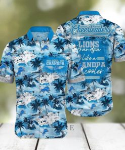 Detroit Lions Nfl For Grandparent New Beach Leobees Trending Hawaiian Shirt