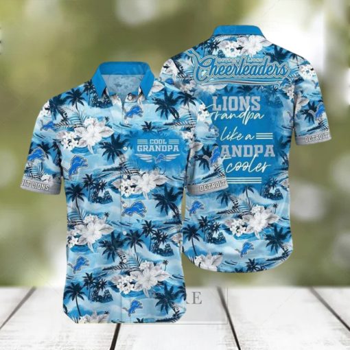 Detroit Lions Nfl For Grandparent New Beach Leobees Trending Hawaiian Shirt