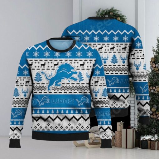 Detroit Lions Nfl Ugly Christmas Sweaters