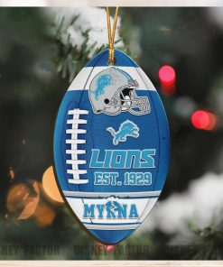 Detroit Lions Ornaments, Nfl Christmas Decorations