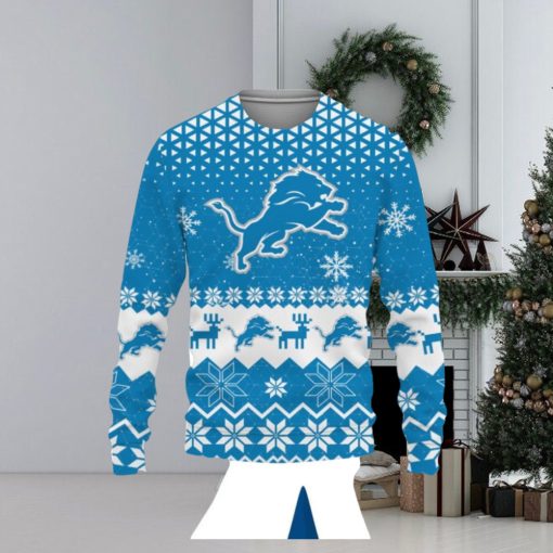 Detroit Lions Sports Football American Ugly Christmas Sweater