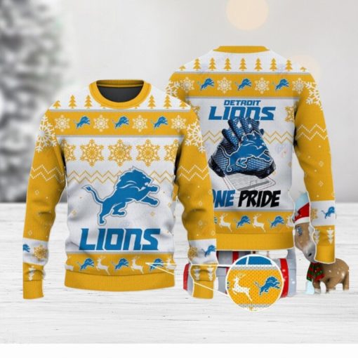 Detroit Lions Ugly Christmas Sweater Best Gift For Fans